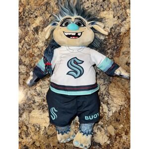 NHL Bleacher Creatures Seattle Kraken Buoy 0 Mascot 16" Plush Doll Figure